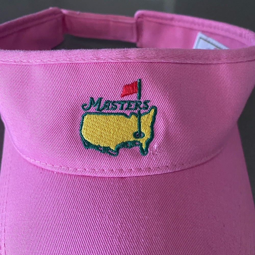 Masters Golf Women’s Pink Visor Augusta National Tournament - Picture 2 of 8